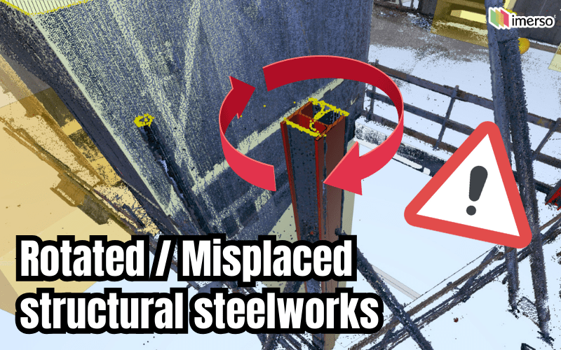 NHN case rotated column steel