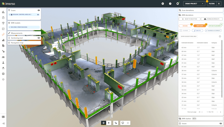 Imerso Software für das digitale Baumanagement