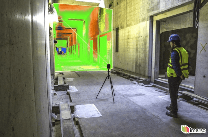 Imerso makes As-built survey easy with 3D scanning