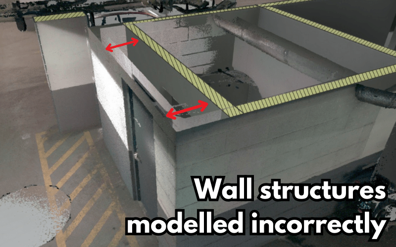Rework issues guide misplaced walls