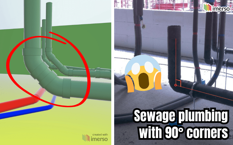 Rework issues pipes sewage guide