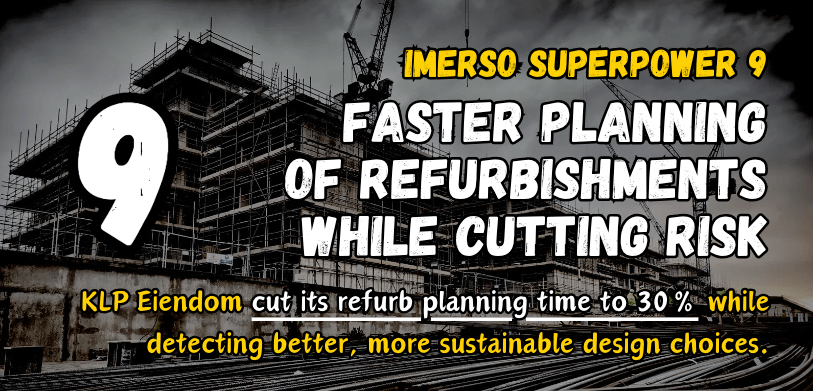 Faster construction planning with Imerso