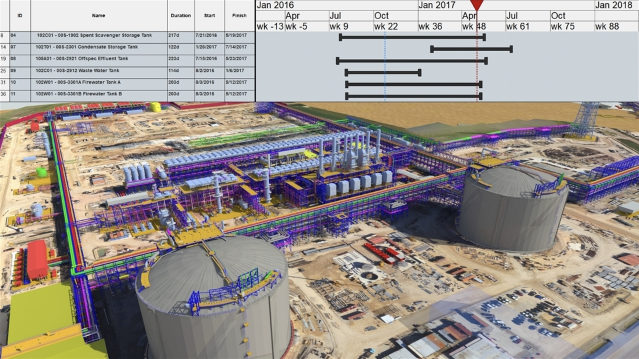 Automatic 4D Progress Tracking in Construction